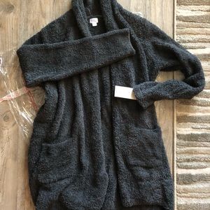 NWT cozy plush cardigan